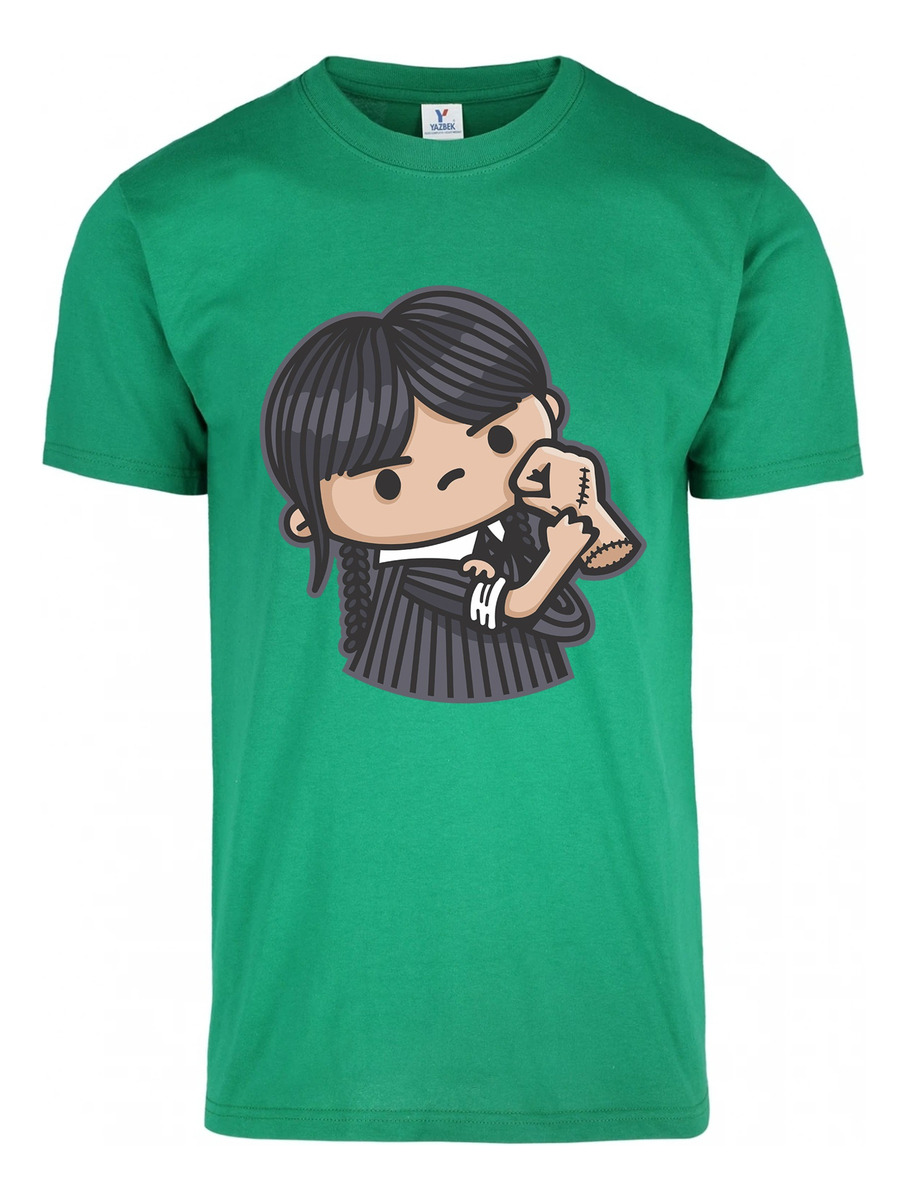 Remera: Merlina Chibi Memoestampados - Imagen 10