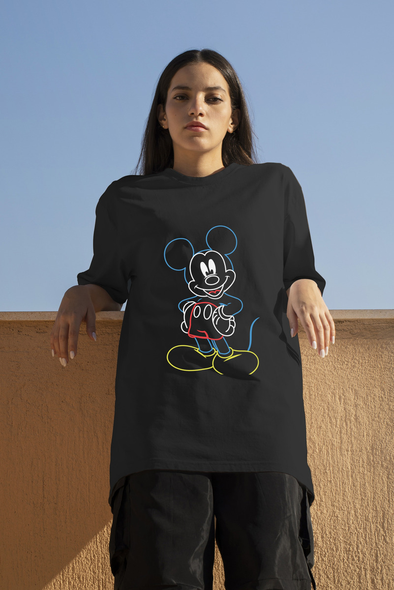 Remera: Mickey Neón Memoestampados - Imagen 3