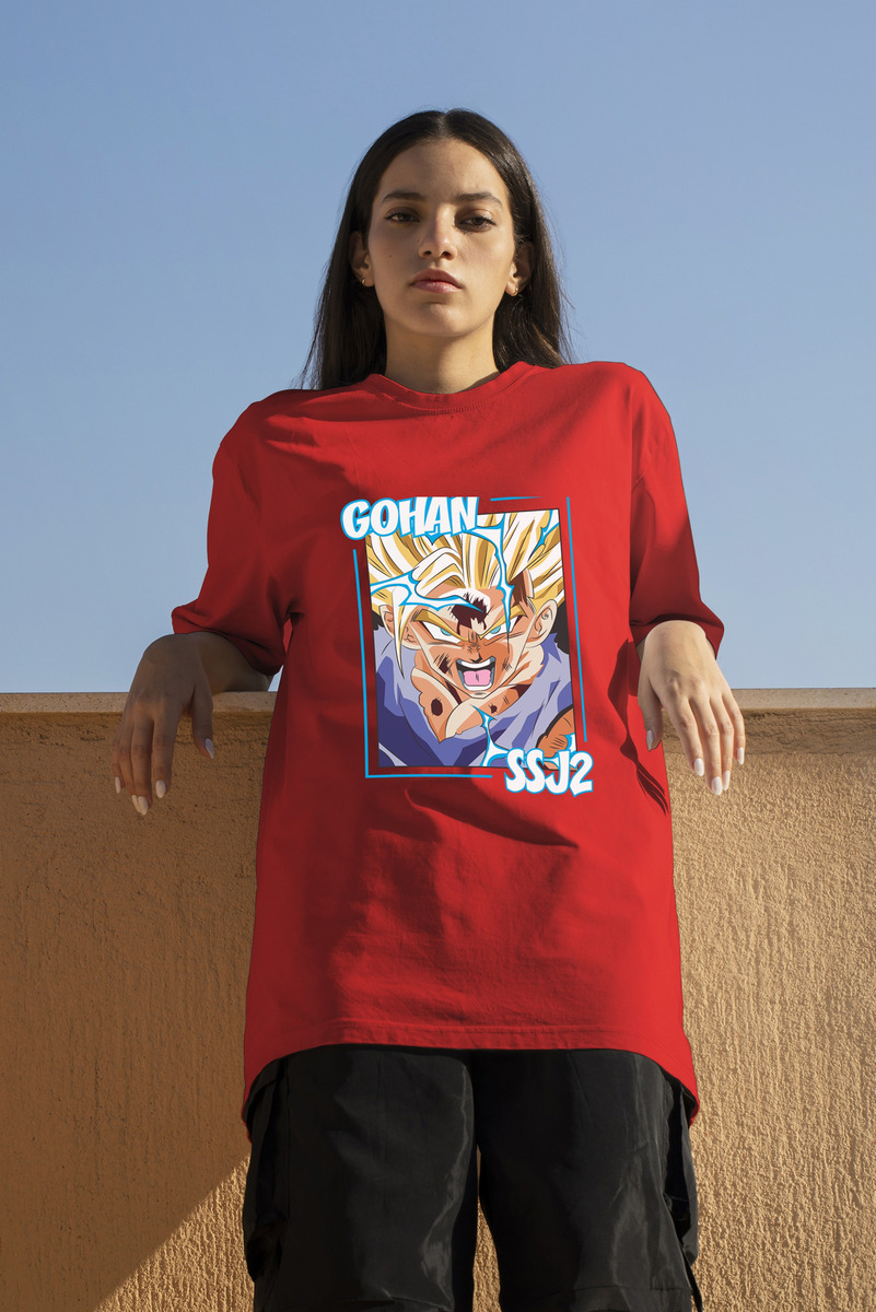 Remera: Dbz Gohan Ssj2 Memoestampados - Imagen 8
