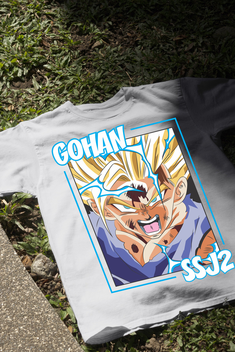 Remera: Dbz Gohan Ssj2 Memoestampados - Imagen 18