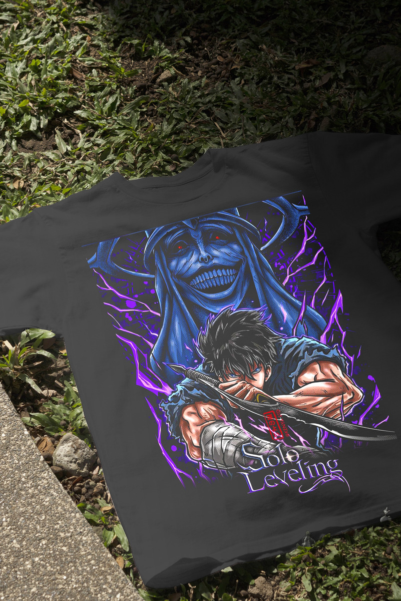 Remera: Solo Leveling 03 Memoestampados - Imagen 4