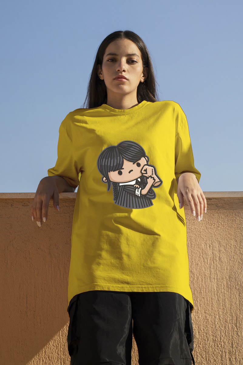 Remera: Merlina Chibi Memoestampados - Imagen 13