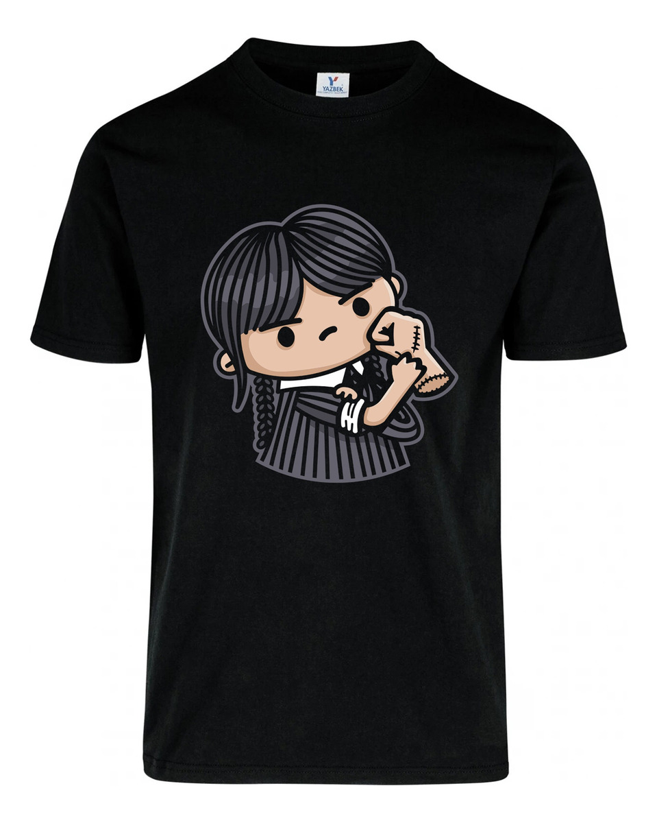 Remera: Merlina Chibi Memoestampados - Imagen 2