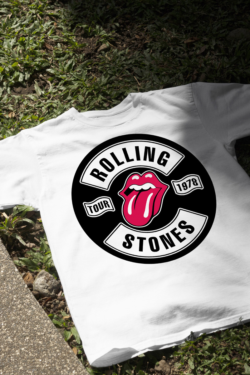 Remera: Rolling Stones 1978 Memoestampados - Imagen 6