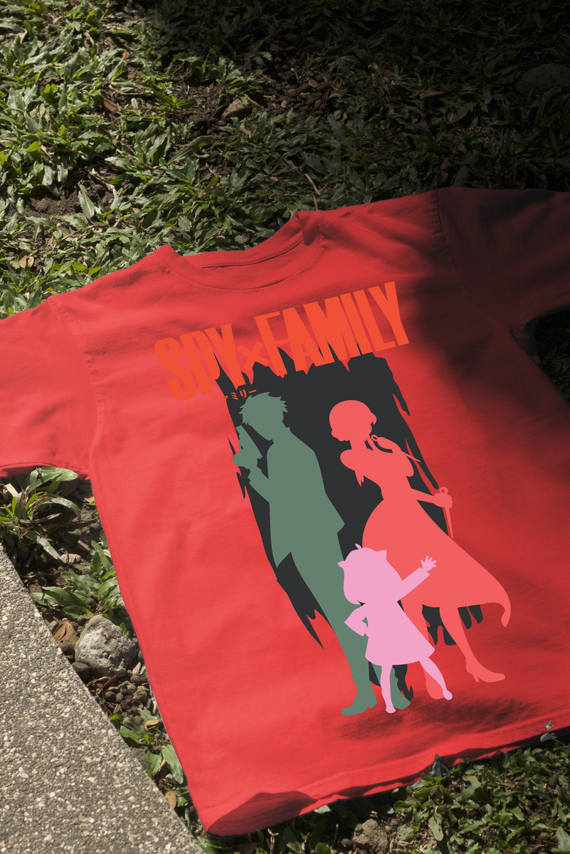 Remera: Spy X Family Silueta Memoestampados - Imagen 9