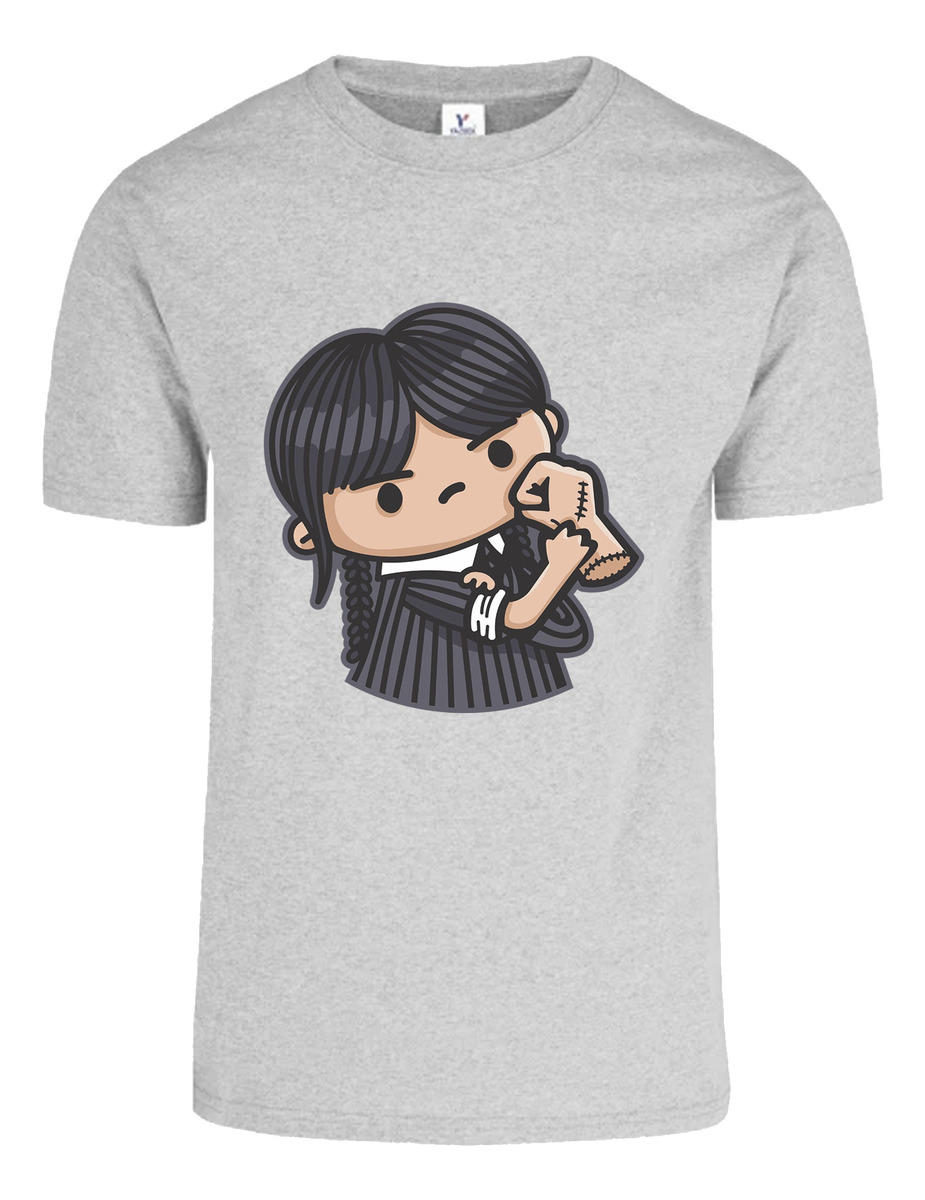 Remera: Merlina Chibi Memoestampados - Imagen 16