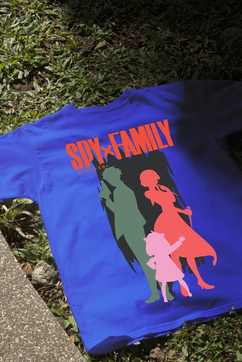 Remera: Spy X Family Silueta Memoestampados - Imagen 6