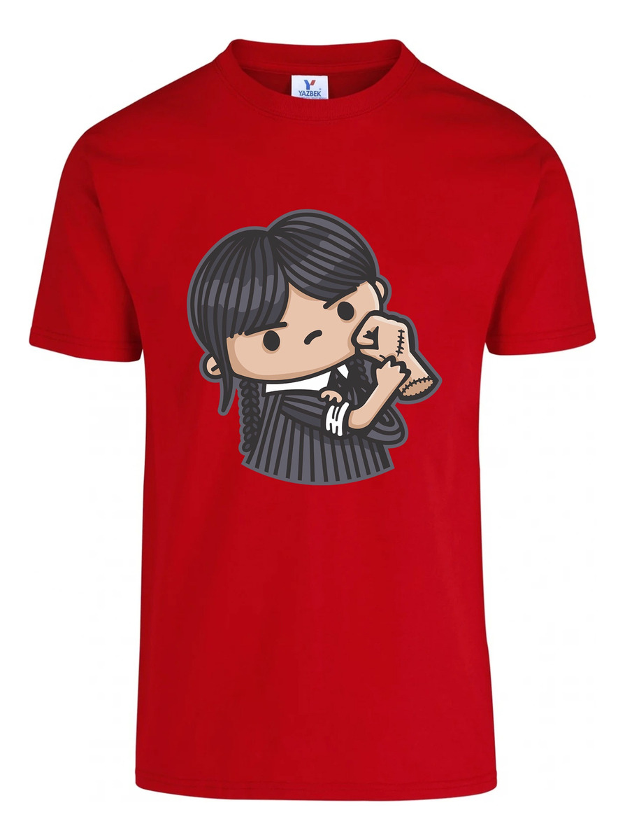 Remera: Merlina Chibi Memoestampados - Imagen 8