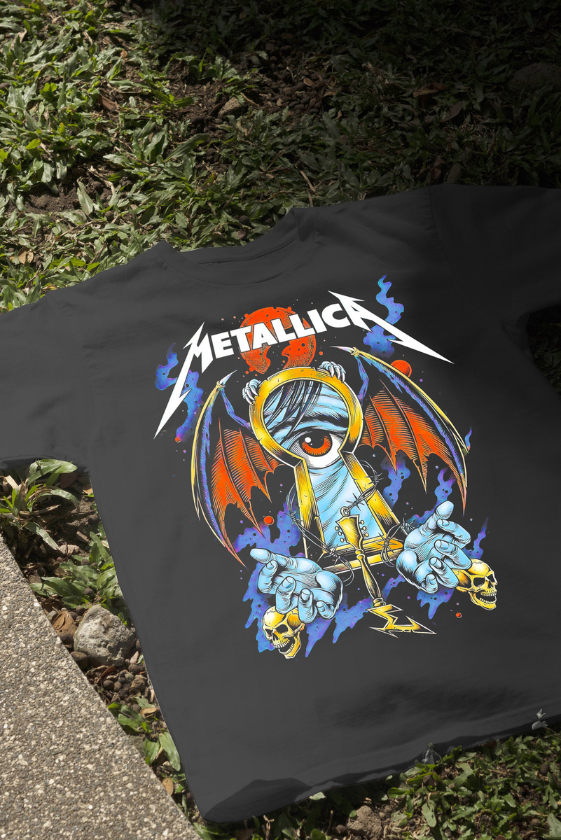 Remera: Metallica 05 Memoestampados - Imagen 3