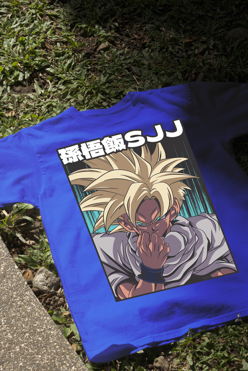 Remera: Dbz Gohan Ssj Memoestampados - Imagen 6
