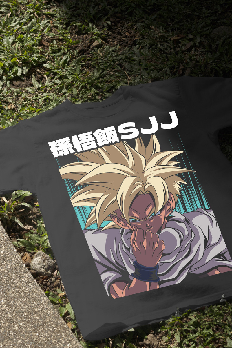 Remera: Dbz Gohan Ssj Memoestampados - Imagen 3