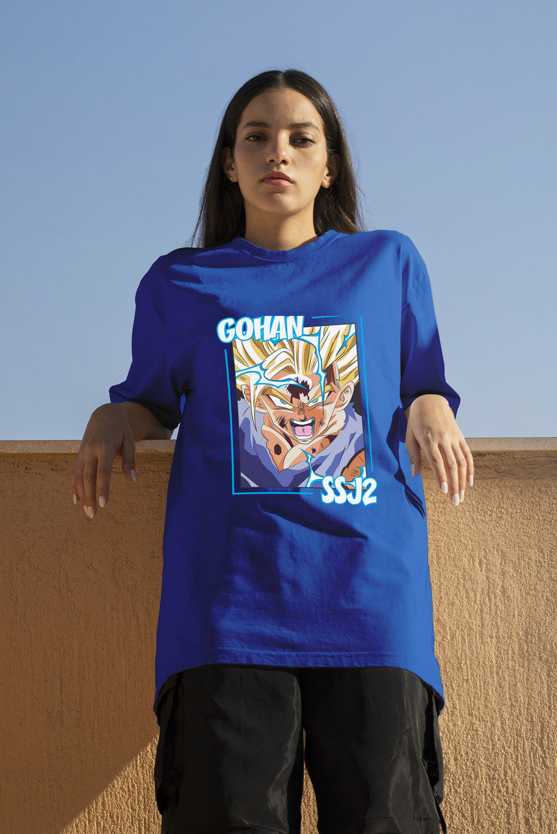 Remera: Dbz Gohan Ssj2 Memoestampados - Imagen 5