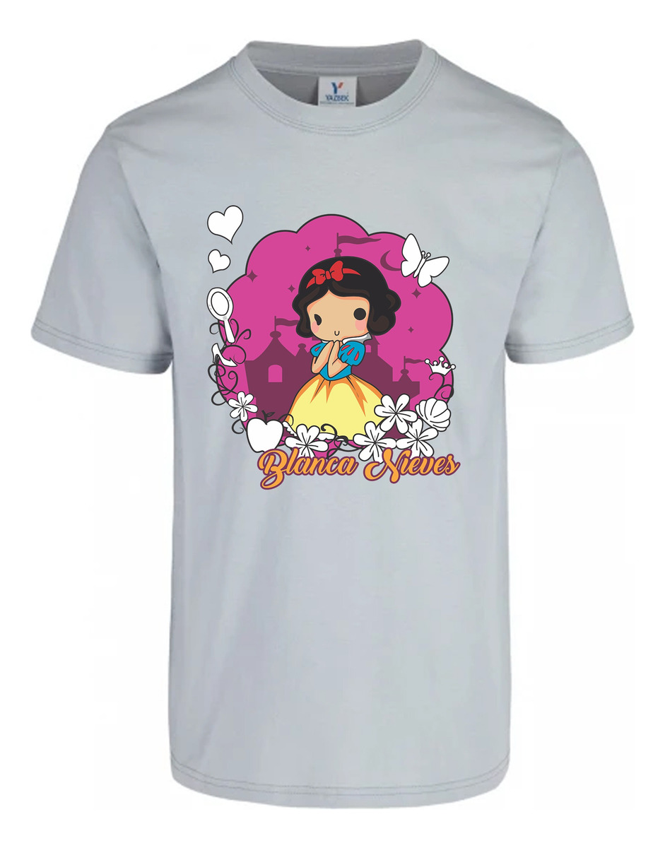 Remera: Blanca Nieves Chibis Memoestampados - Imagen 19