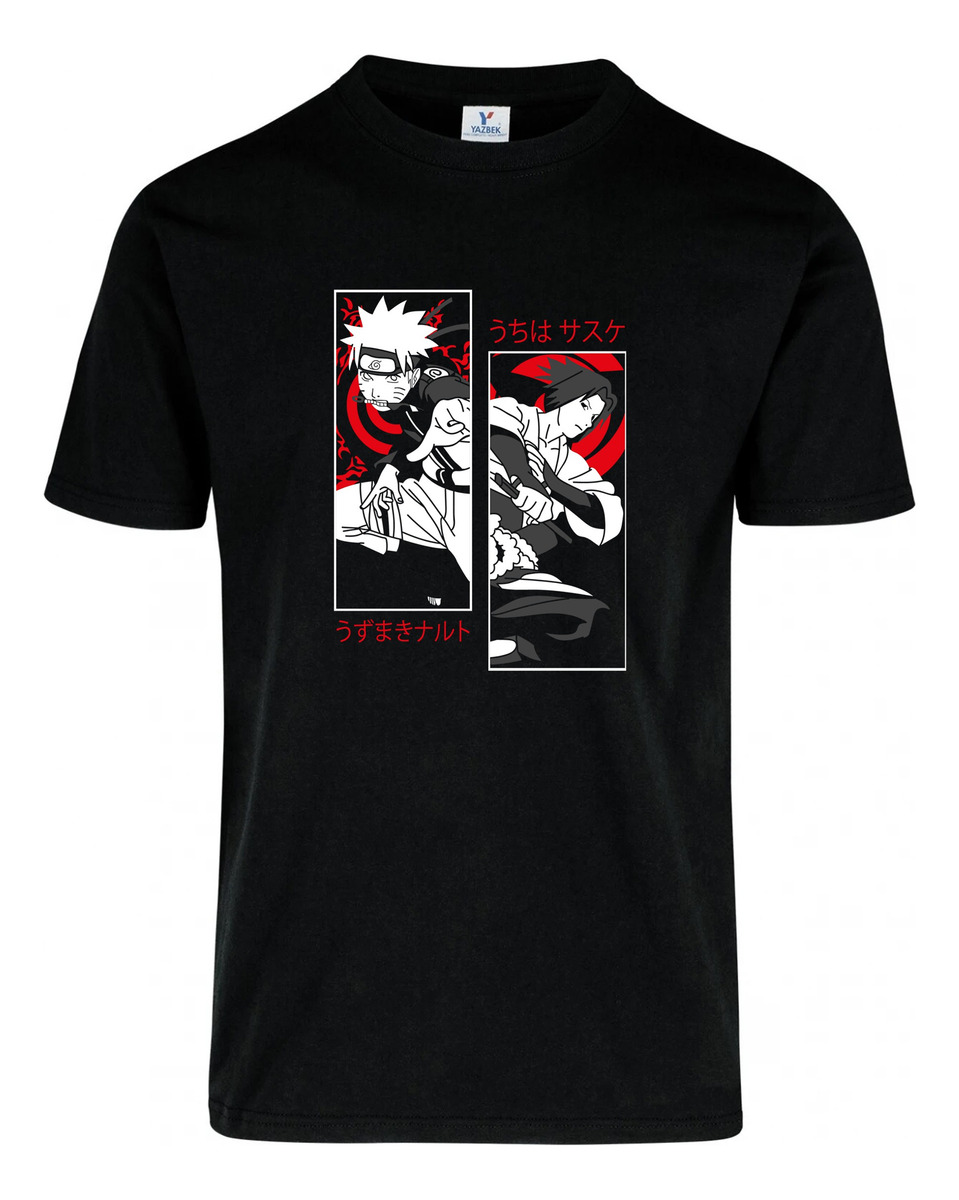 Remera: Naruto Y Sasuke 01 Memoestampados - Imagen 3