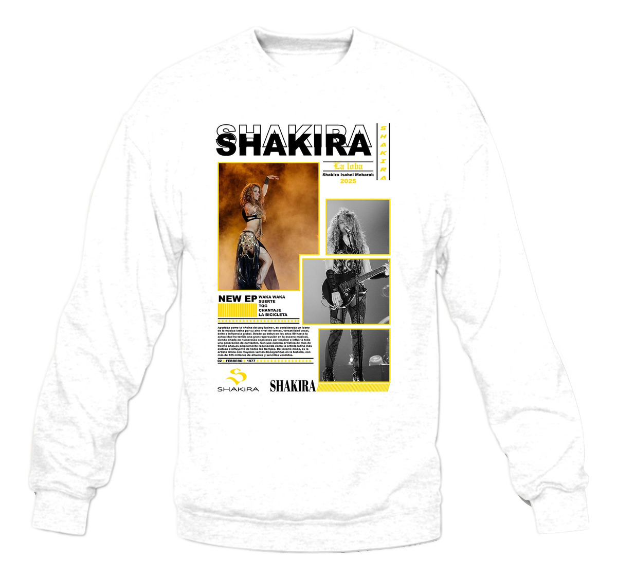 Buzo Shakira 08 Memoestampados - Imagen 2
