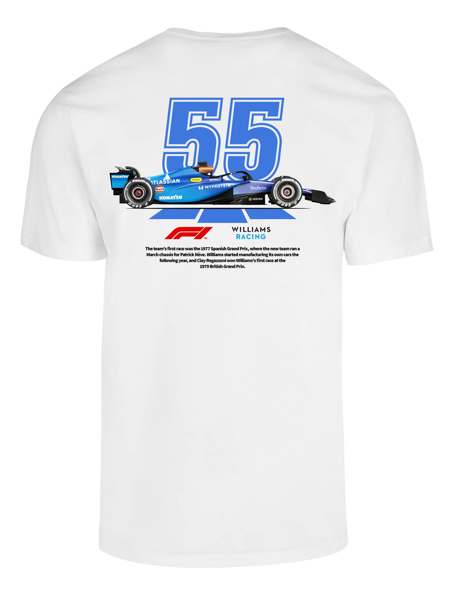 Remera: Williams F1 01 Memoestampados - Imagen 9