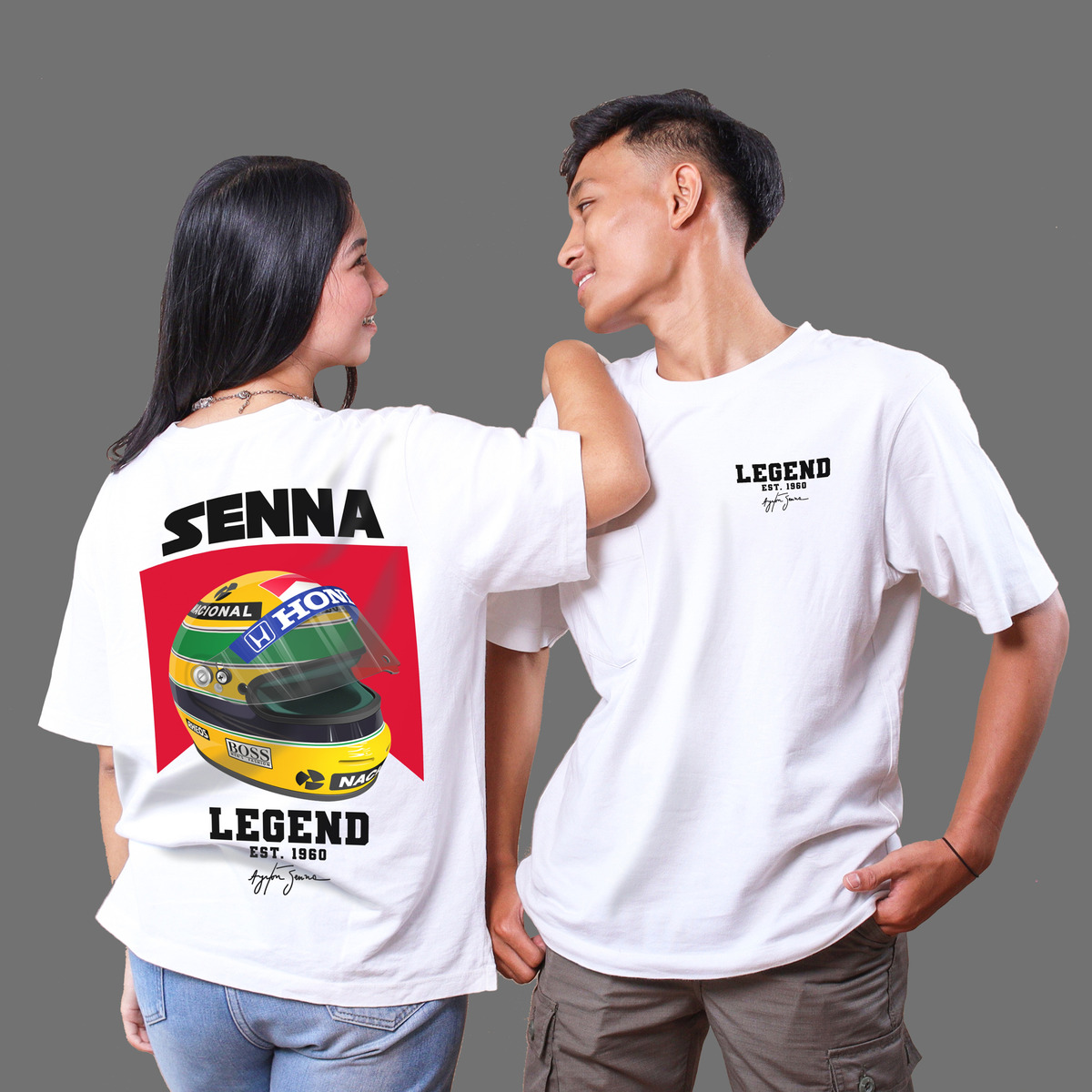 Remera: Ayrton Senna F1 02 Memoestampados - Imagen 11