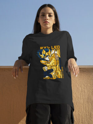 Remera: Ikki Leo Saint Seiya 01 Memoestampados