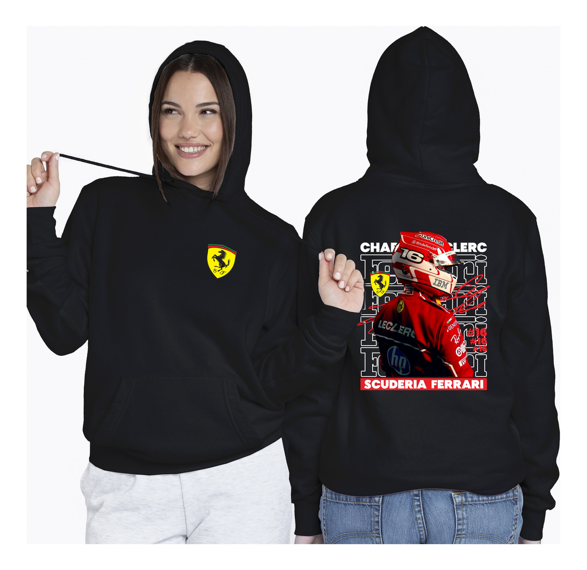 Canguro Charles Leclerc F1 01 Memoestampados - Imagen 5