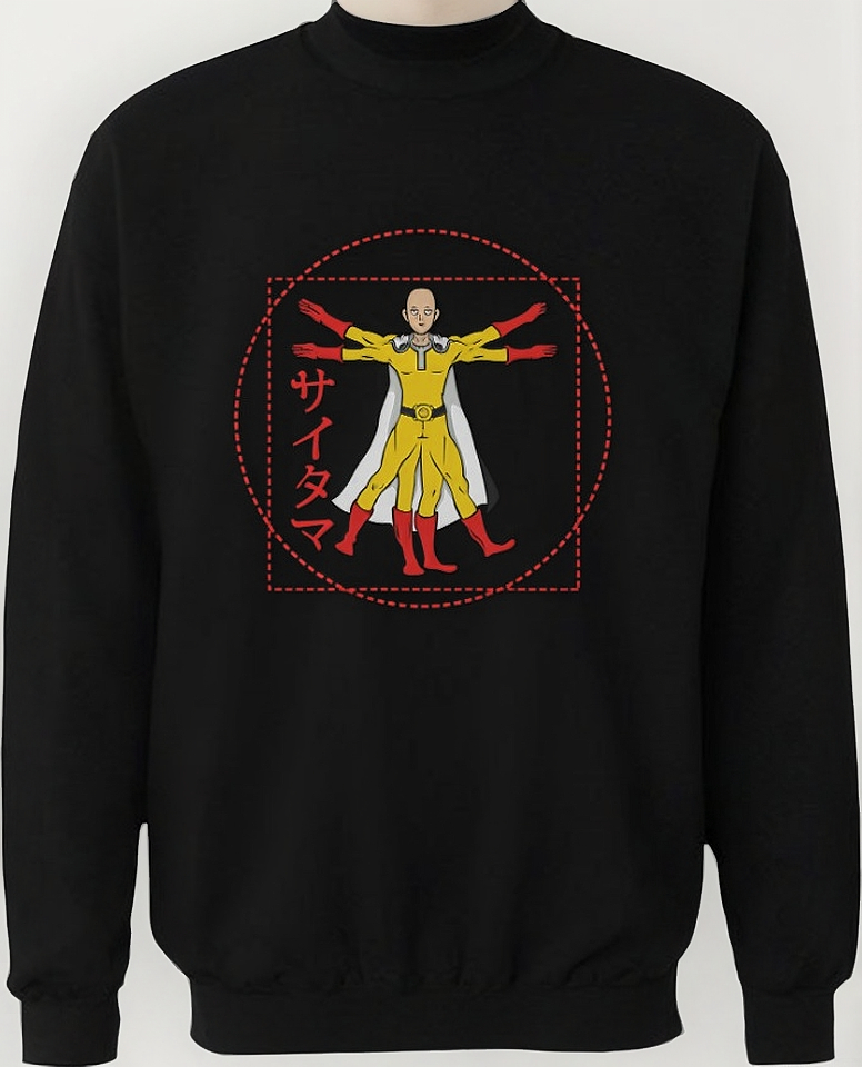 Buzo One Punch Hero Memoestampados