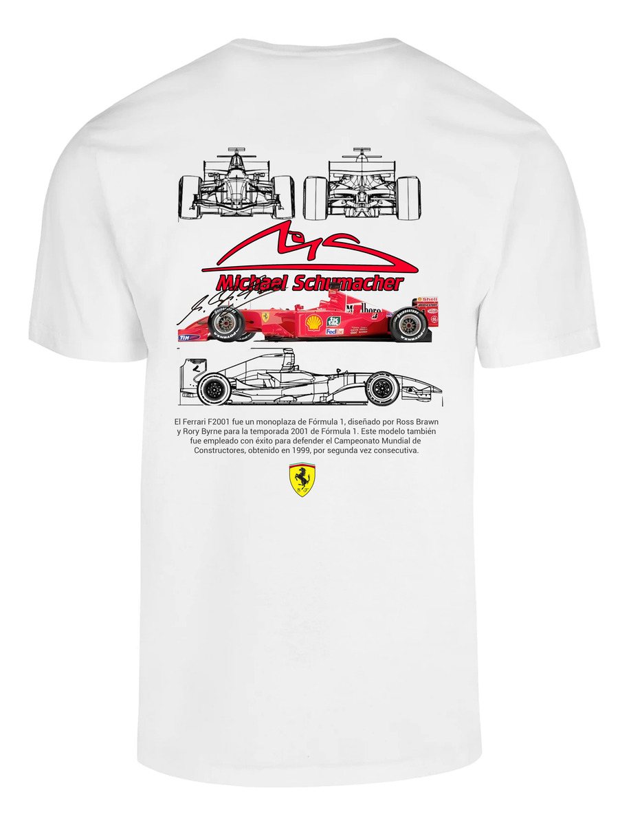 Remera: Michael Schumacher F1 02 Memoestampados - Imagen 7