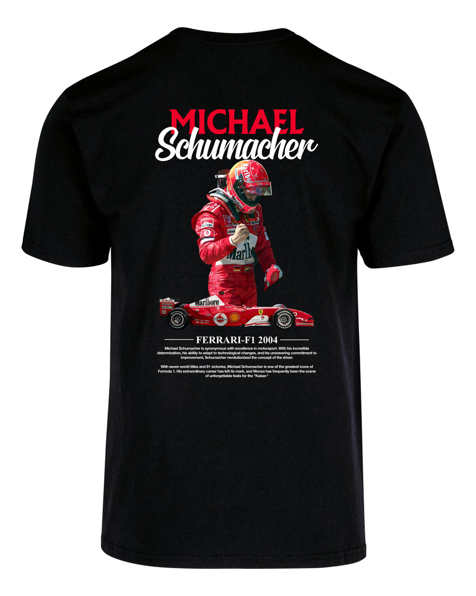 Remera: Michael Schumacher F1 01 Memoestampados - Imagen 2