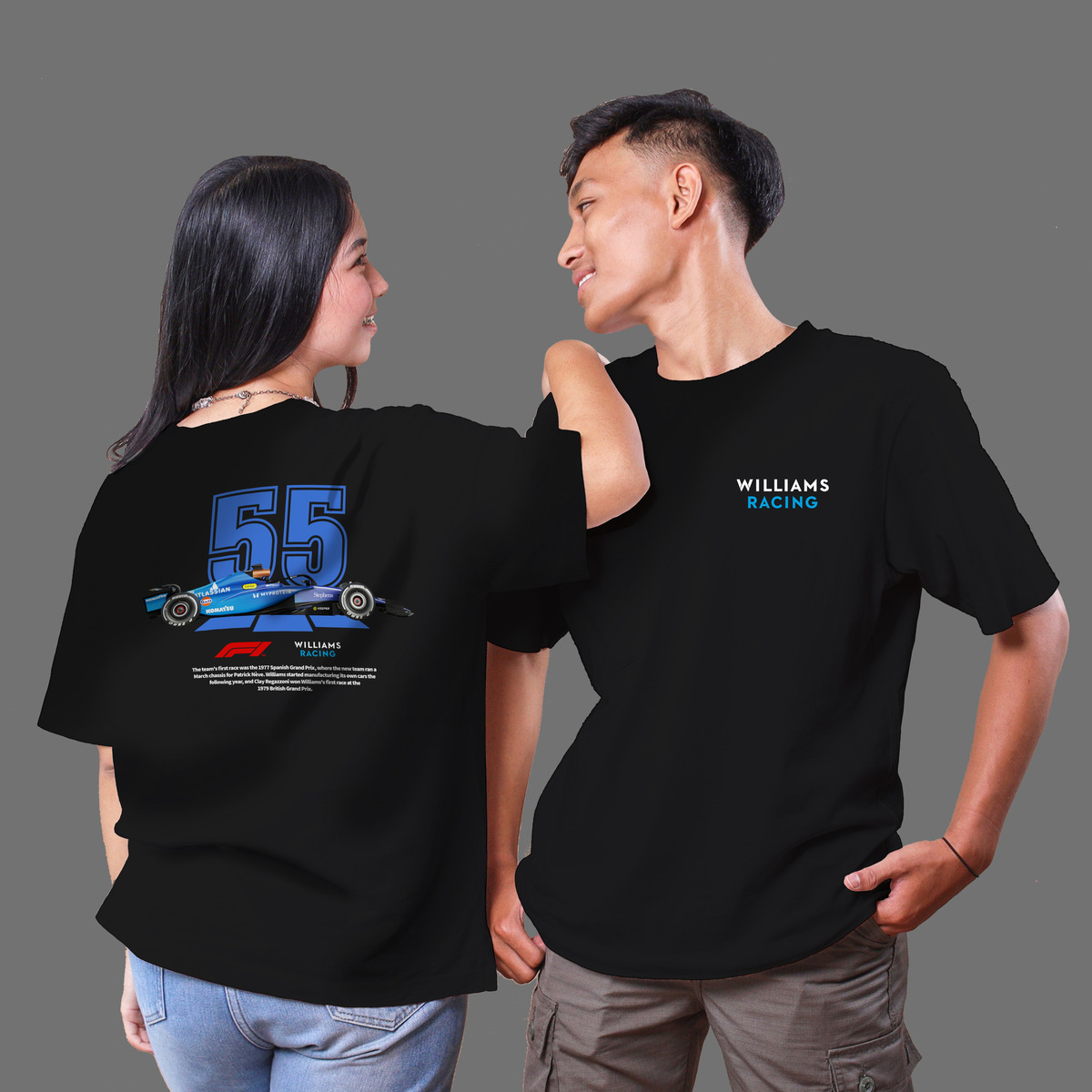 Remera: Williams F1 01 Memoestampados