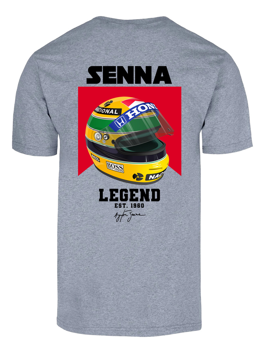 Remera: Ayrton Senna F1 02 Memoestampados - Imagen 14