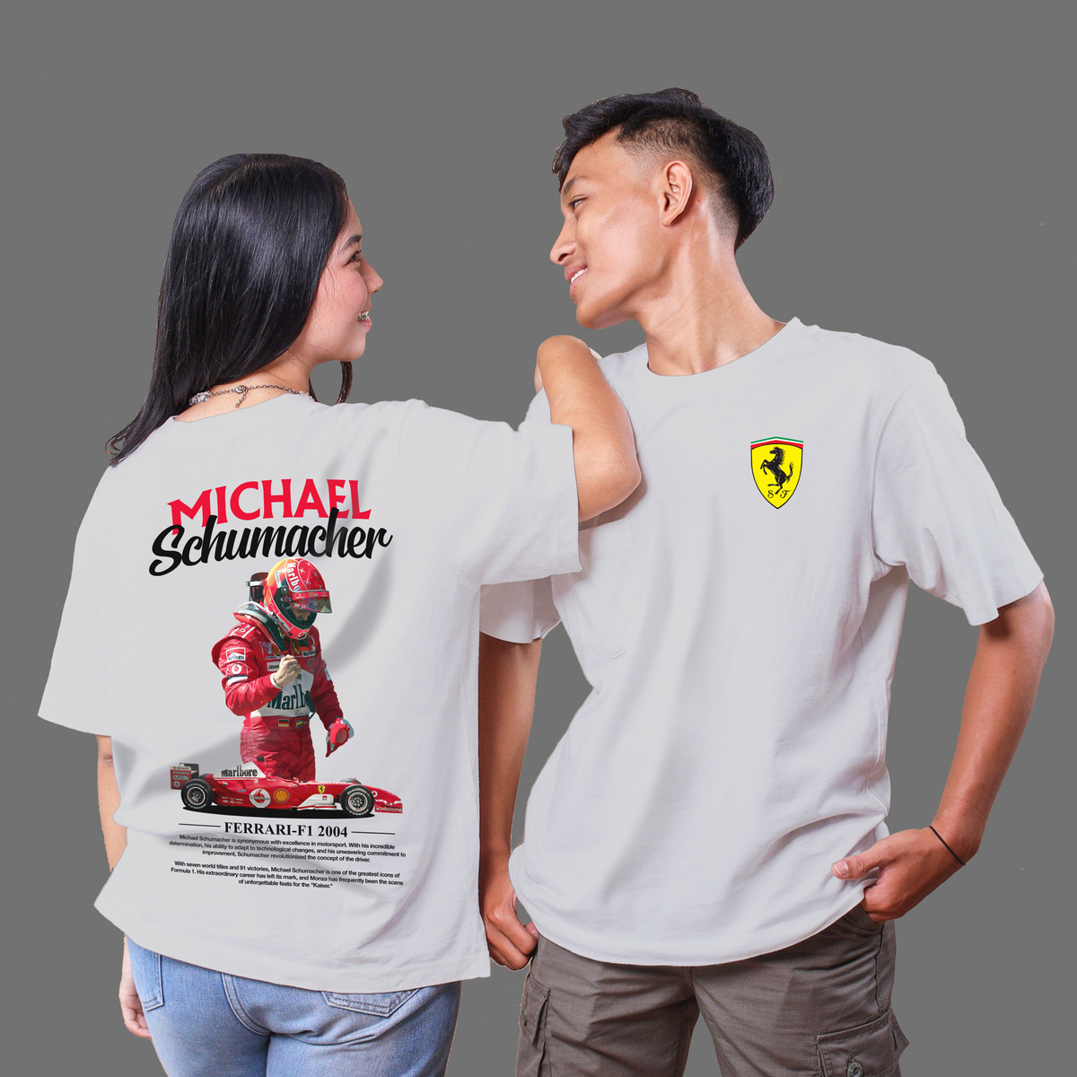 Remera: Michael Schumacher F1 01 Memoestampados - Imagen 16