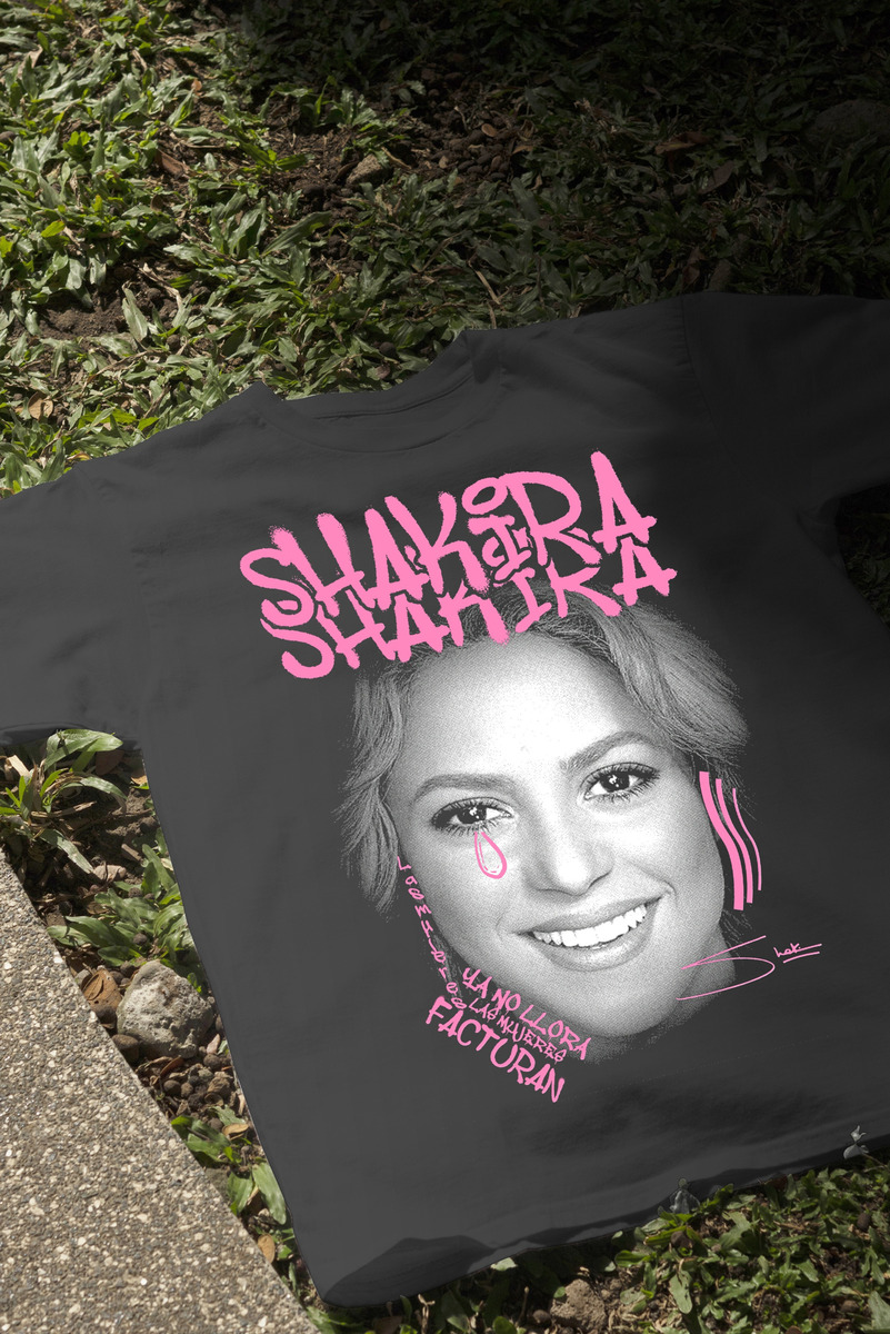 Remera: Shakira 12 Memoestampados - Imagen 4