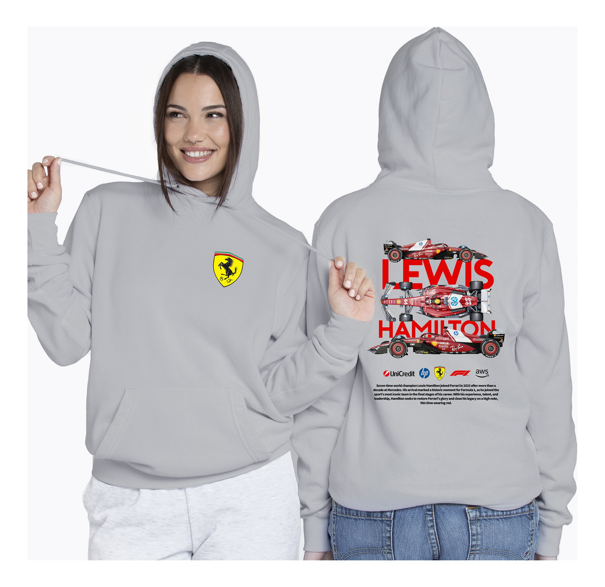 Canguro Lewis Hamilton F1 01 Memoestampados - Imagen 15