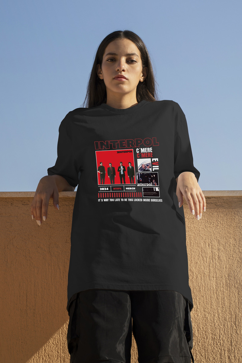 Remera: Interpol Banda Memoestampados - Imagen 2