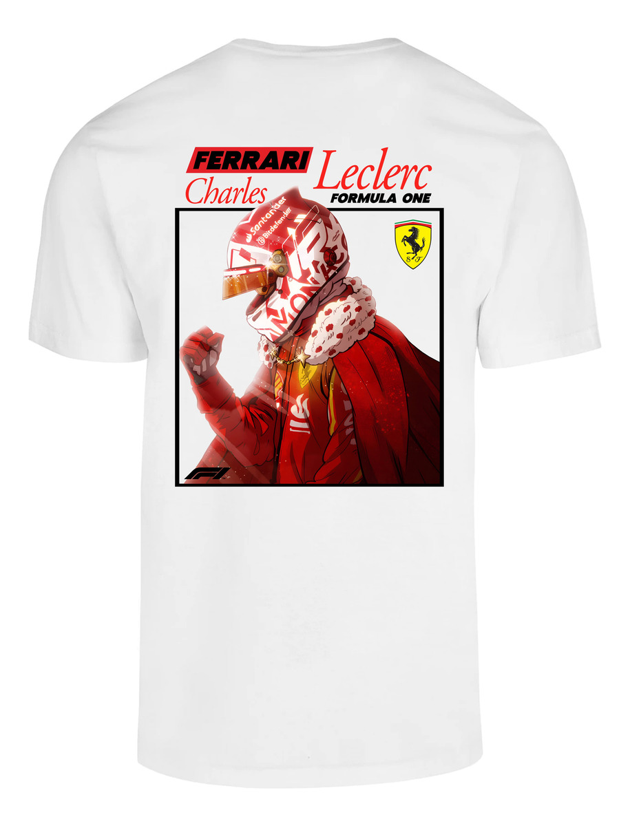 Remera: Charles Leclerc F1 03 Memoestampados - Imagen 6