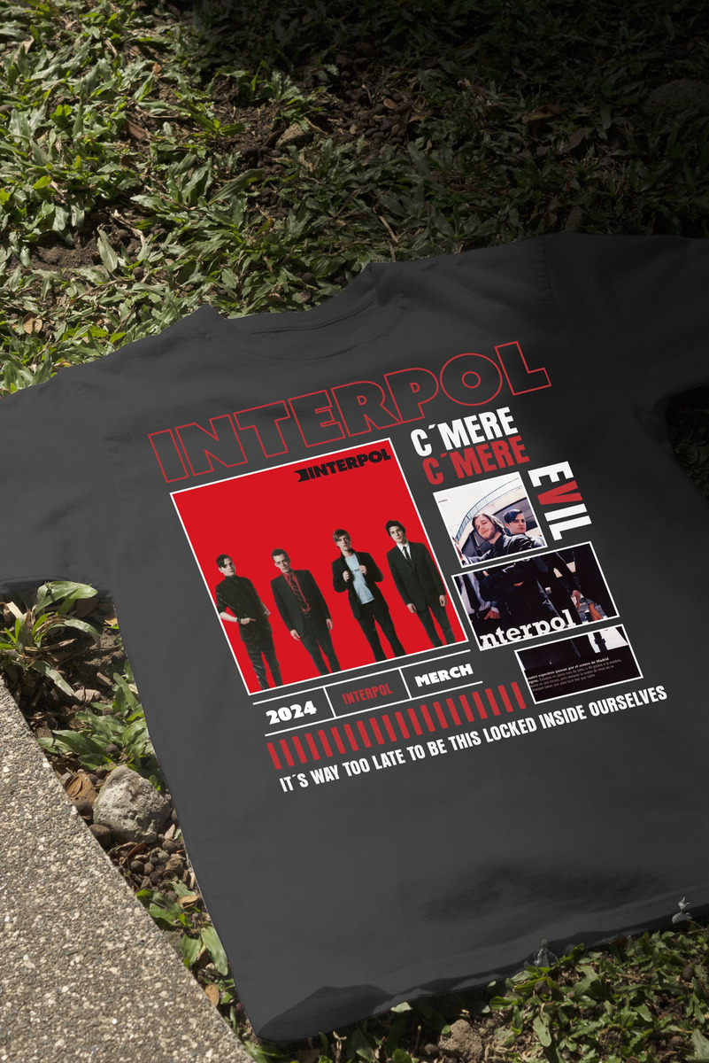 Remera: Interpol Banda Memoestampados - Imagen 3