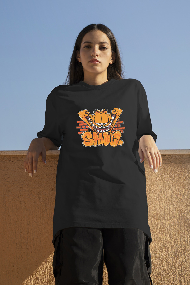 Remera: Garfield Smile Memoestampados - Imagen 2