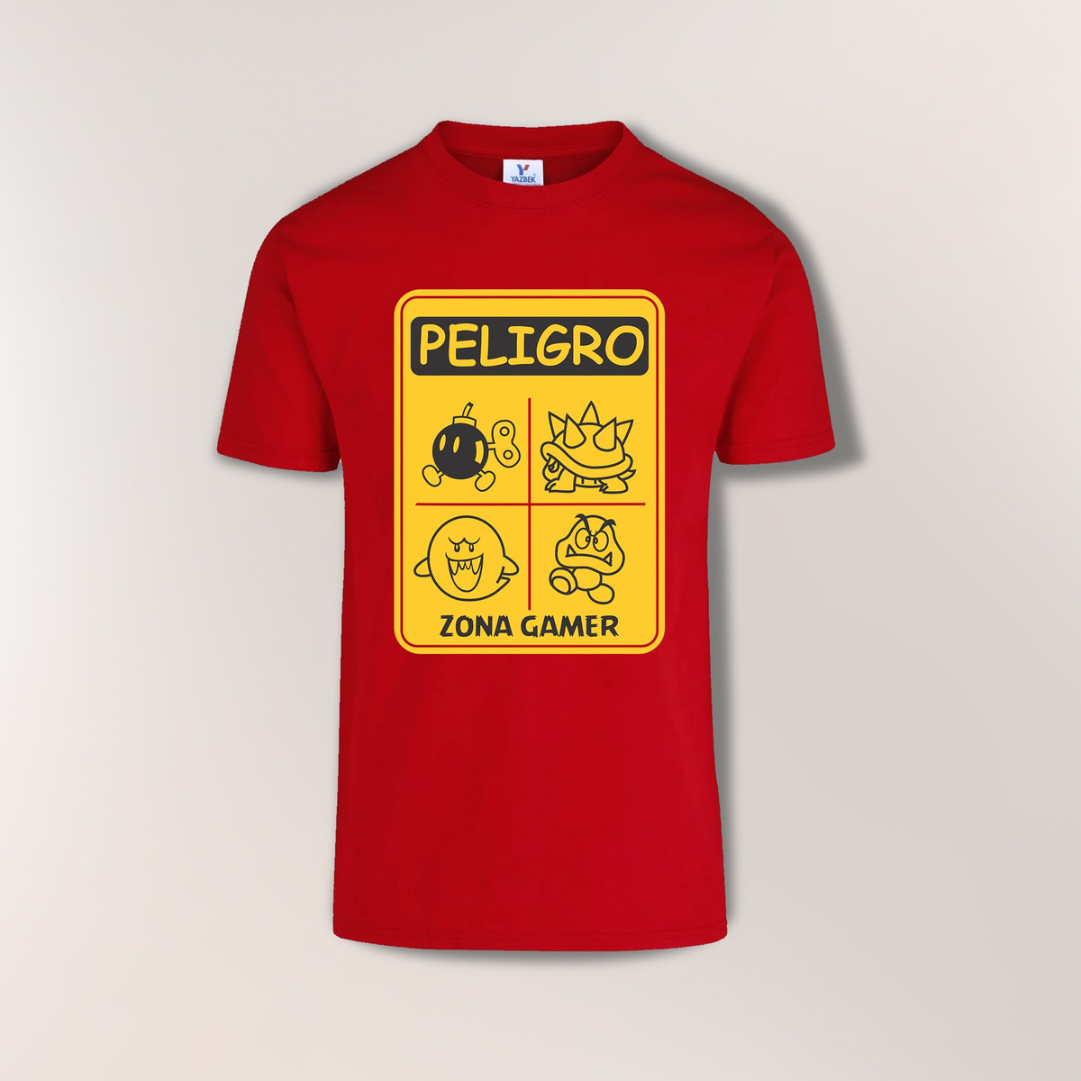 Remera: Peligro Zona Gamer Memoestampados - Imagen 9