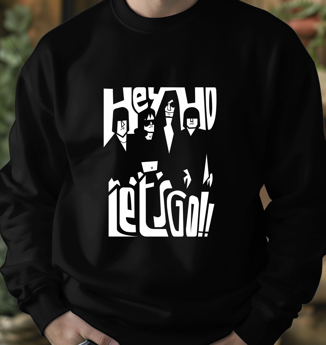 Buzo Ramones Hey Ho Lets Go Memoestampados - Imagen 9