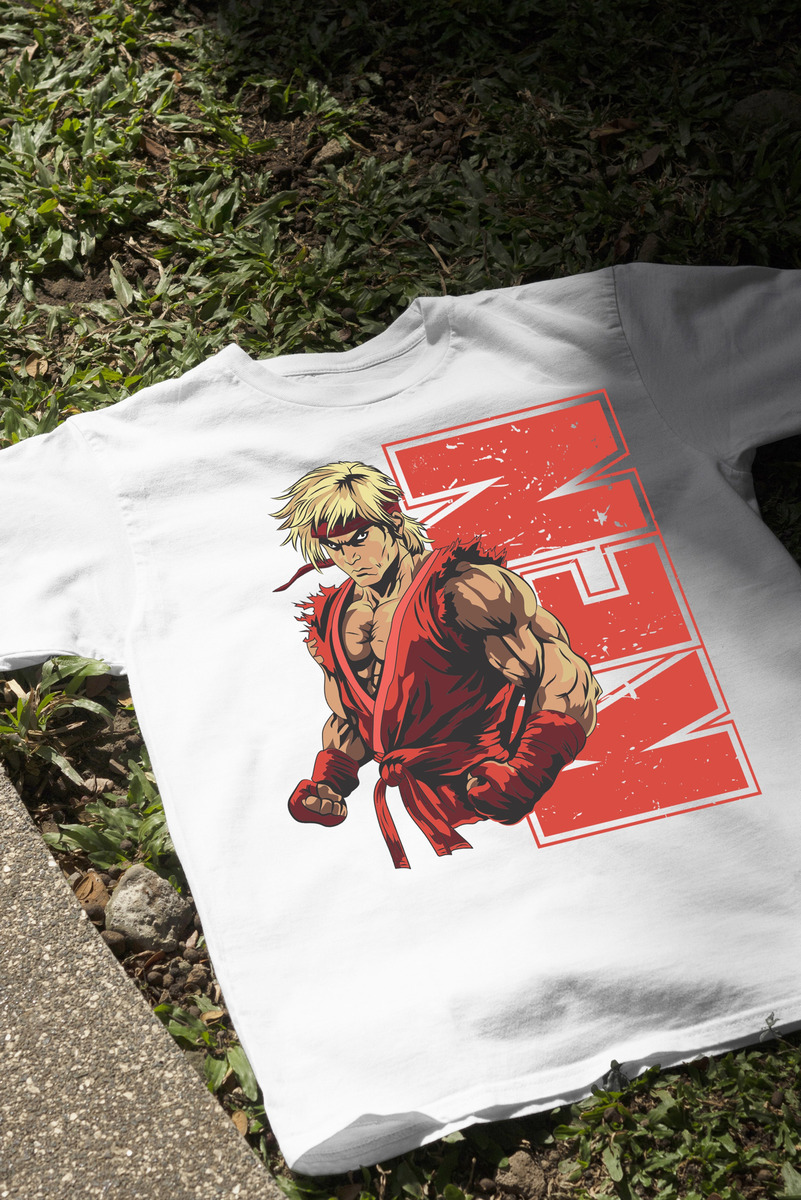 Remera: Ken Street Fighter 01 Memoestampados - Imagen 12