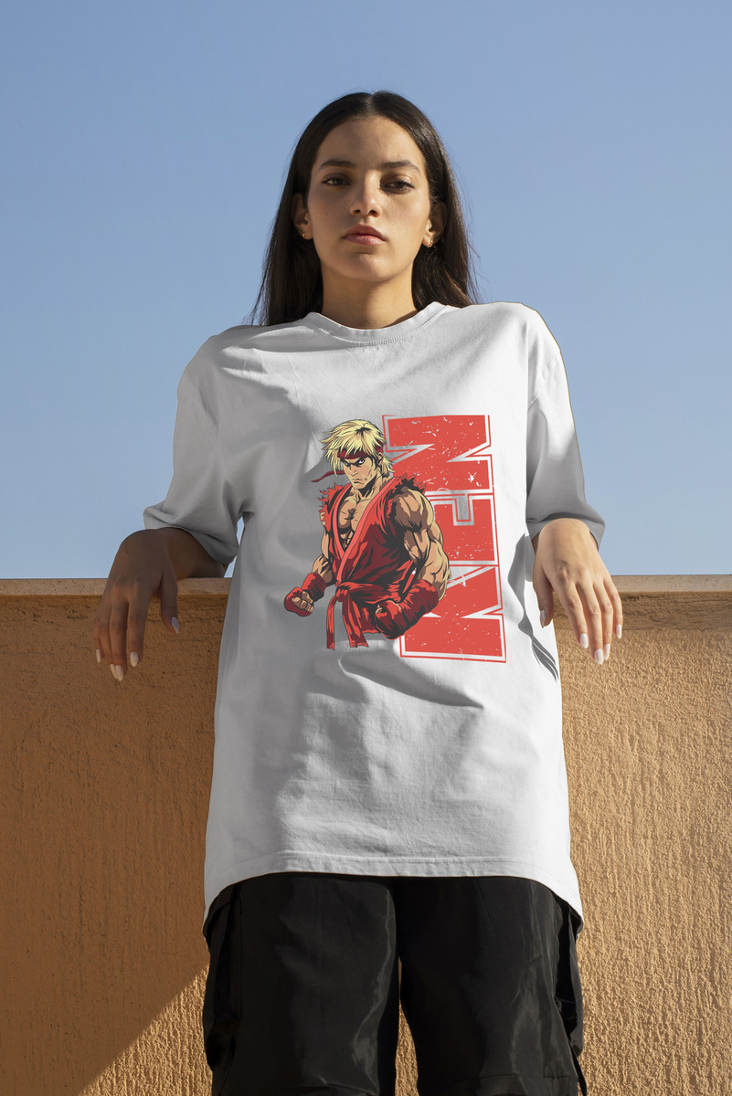 Remera: Ken Street Fighter 01 Memoestampados - Imagen 11