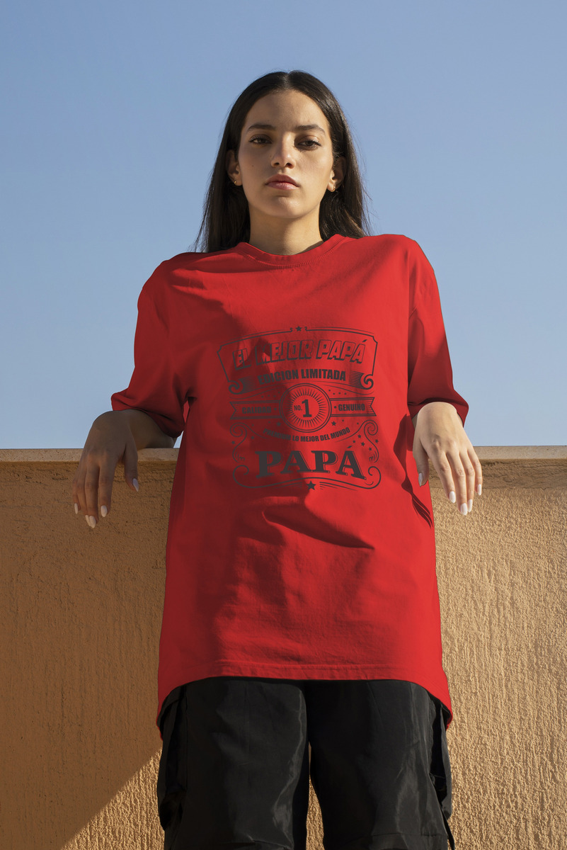 Remera: El Mejor Papá Edicion Limitada Memoestampados - Imagen 17