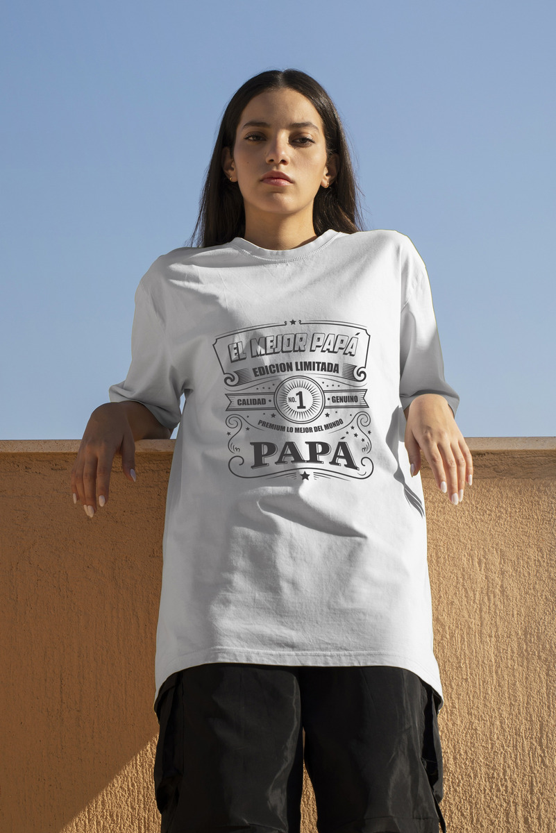 Remera: El Mejor Papá Edicion Limitada Memoestampados - Imagen 11
