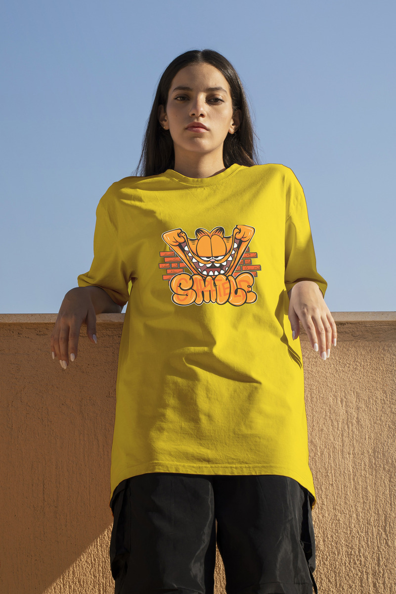Remera: Garfield Smile Memoestampados - Imagen 5