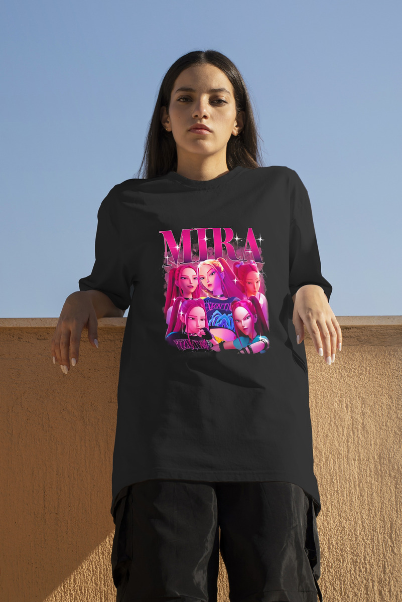 Remera: Kpopdh Huntrix Mira 01 Memoestampados - Imagen 3