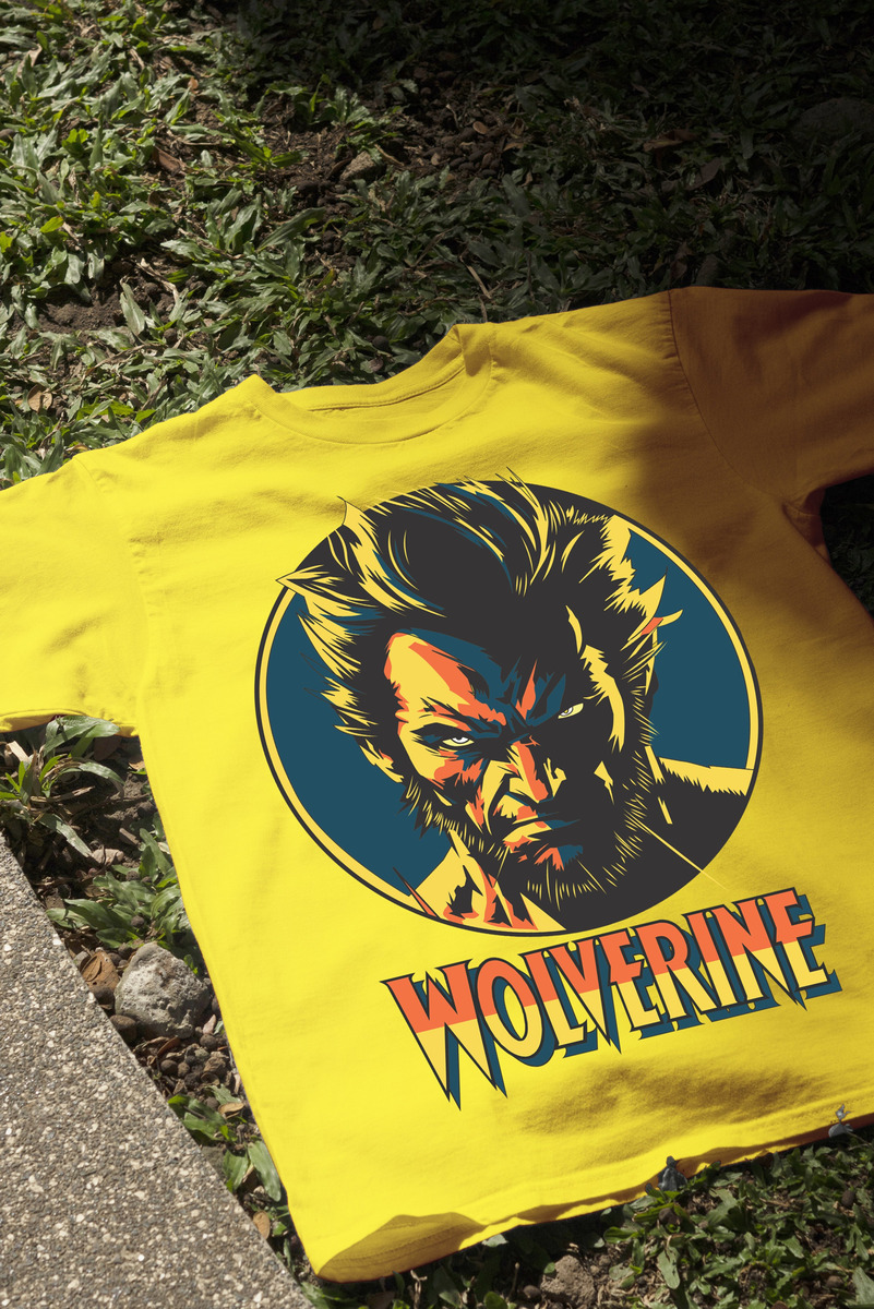 Remera: Wolverine X Men 01 Memoestampados - Imagen 6