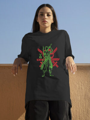 Remera: Zoro Silueta Memoestampados
