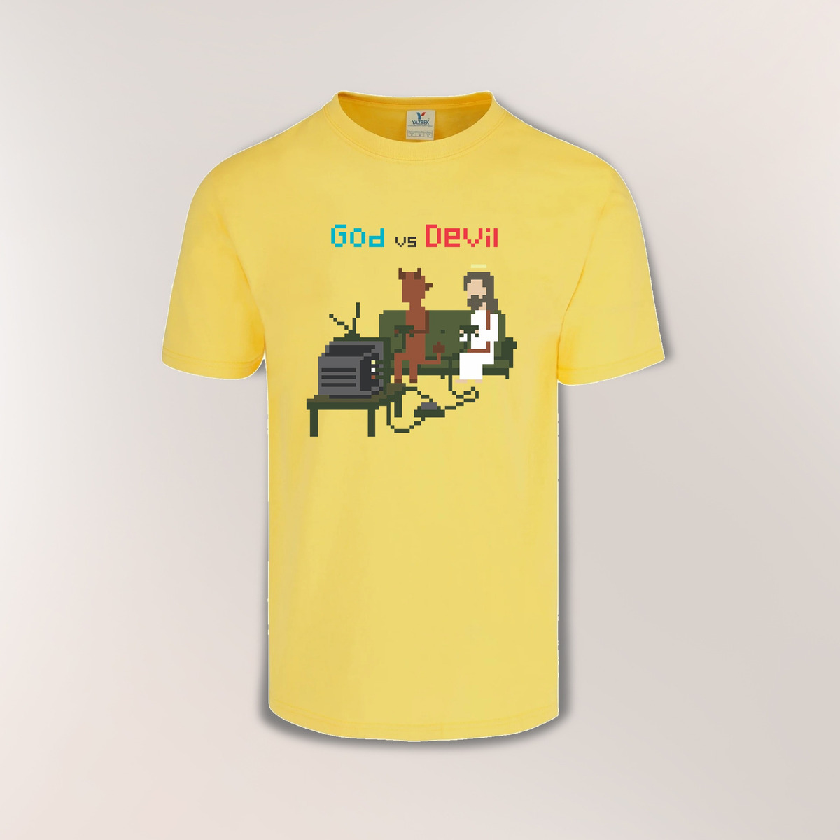 Remera: God Vs Devil Memoestampados - Imagen 15