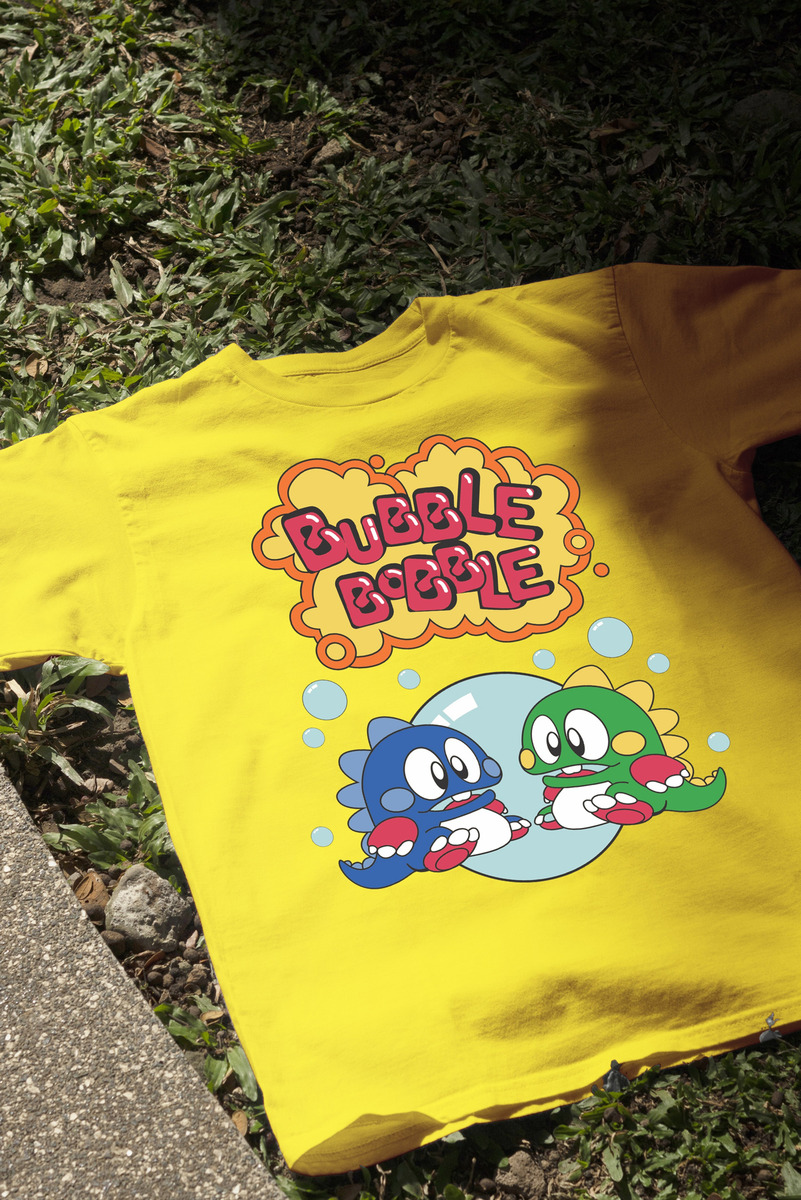 Remera: Bubble Bobble 01 Memoestampados - Imagen 6