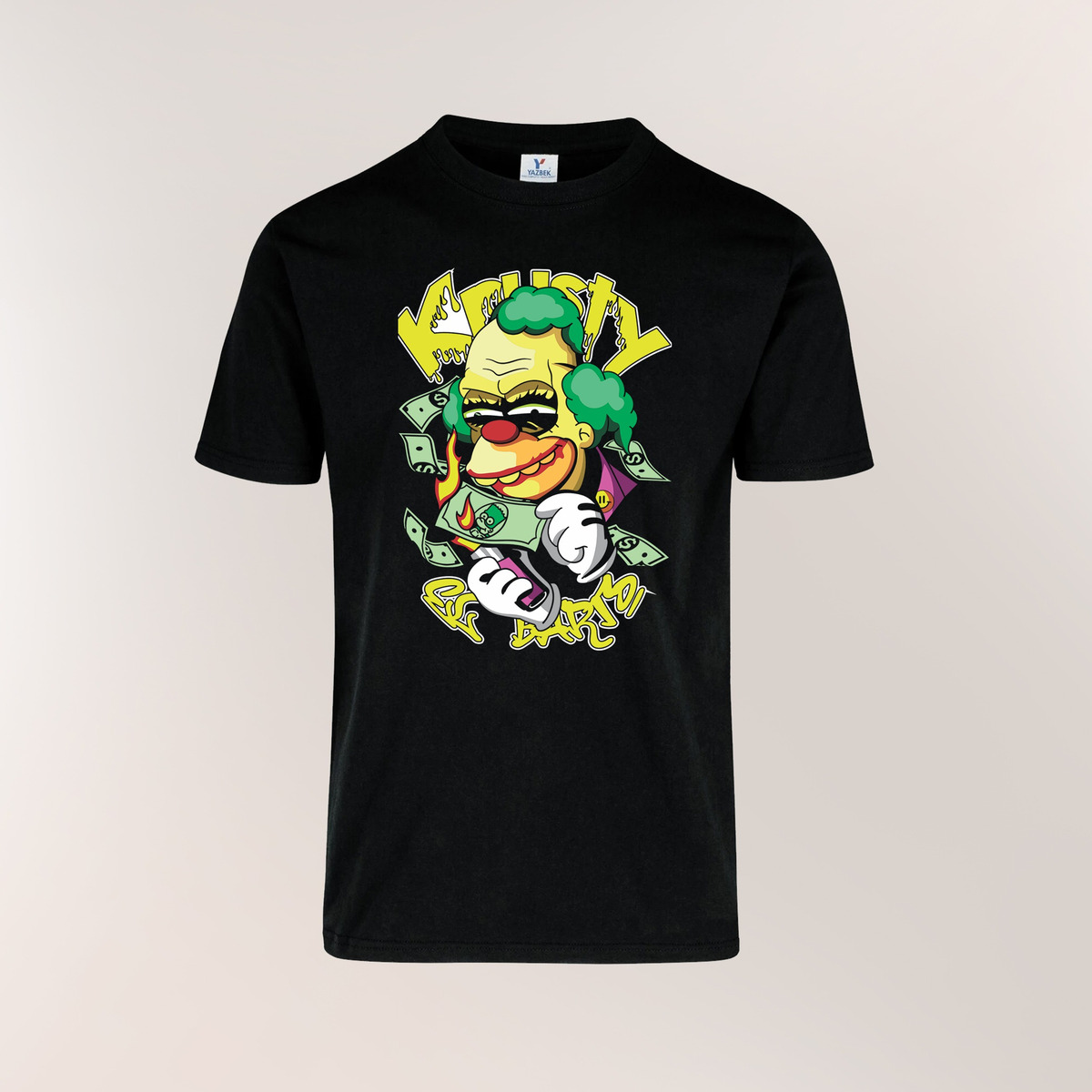 Remera: Krusty Vs El Barto Memoestampados