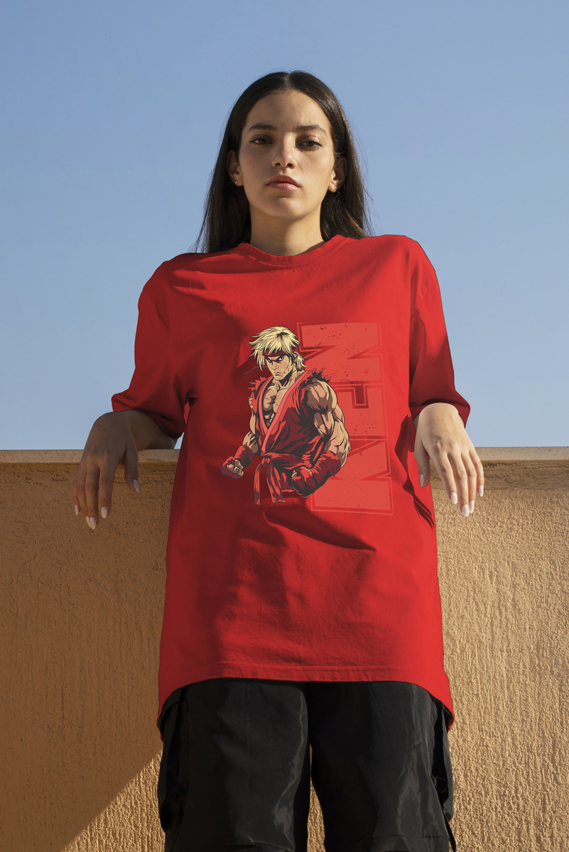 Remera: Ken Street Fighter 01 Memoestampados - Imagen 17