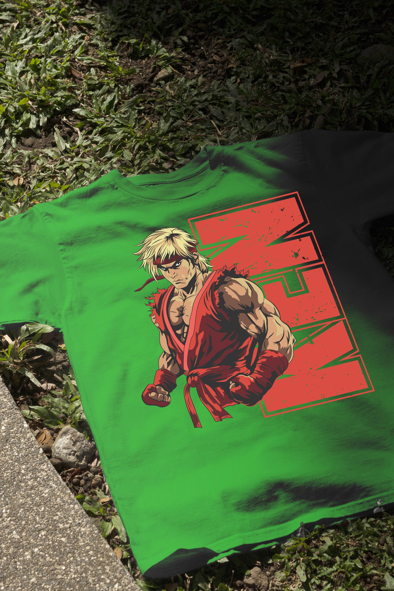 Remera: Ken Street Fighter 01 Memoestampados - Imagen 21